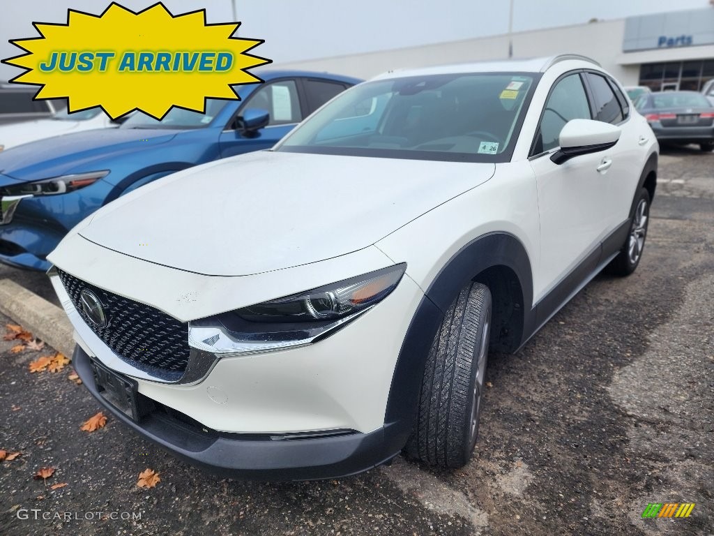 2021 CX-30 Premium AWD - Snowflake White Pearl Mica / Black photo #1