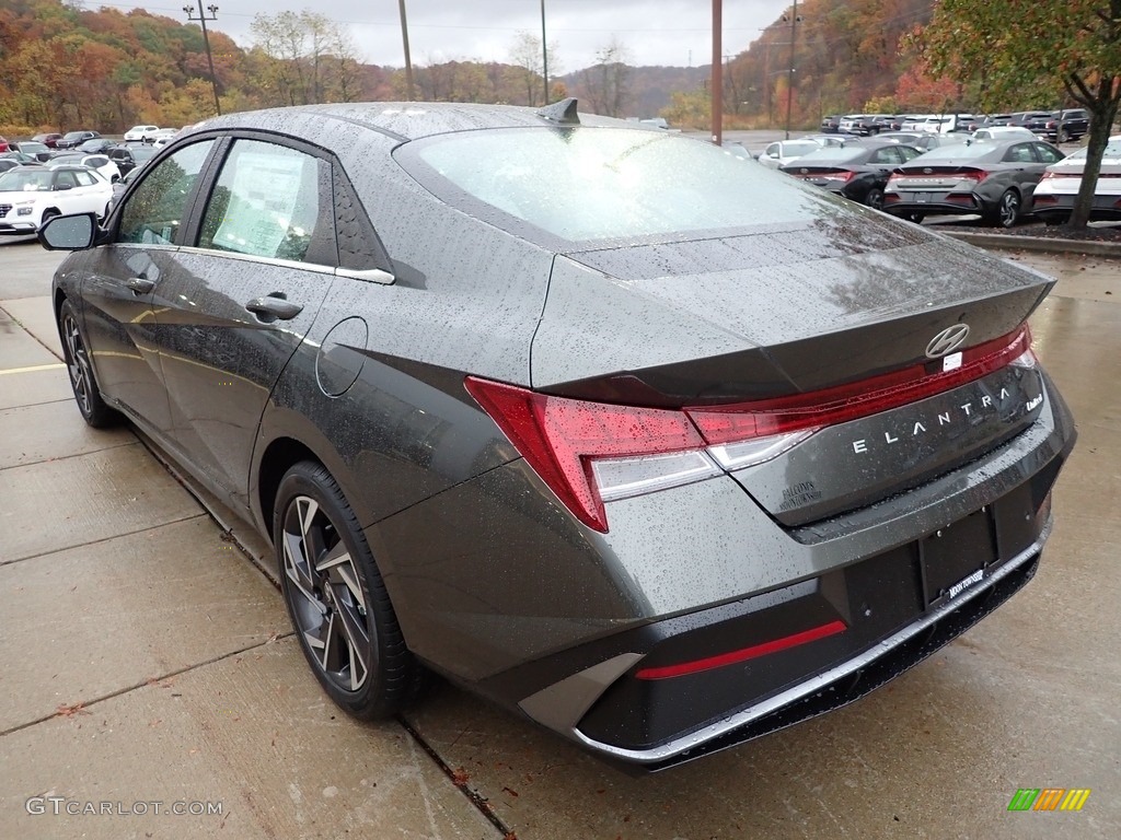 2024 Elantra Limited - Amazon Gray / Light Gray photo #5