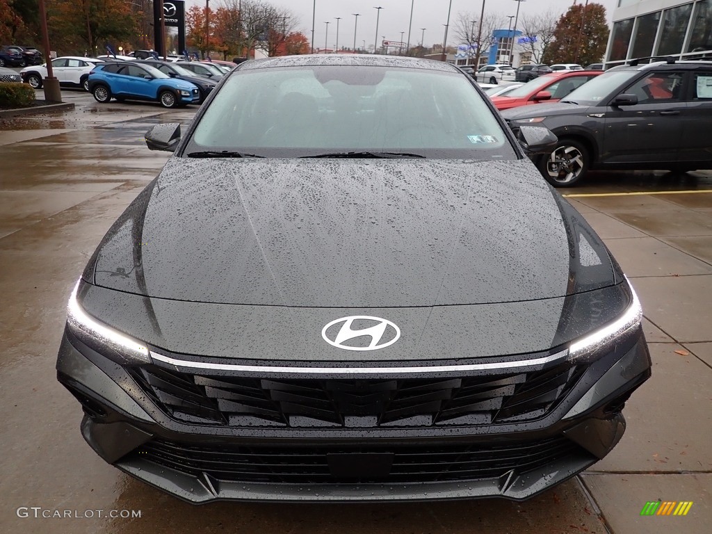 2024 Elantra Limited - Amazon Gray / Light Gray photo #8