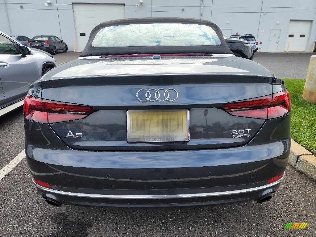 2018 A5 Premium Plus quattro Cabriolet - Manhattan Gray Metallic / Black photo #4