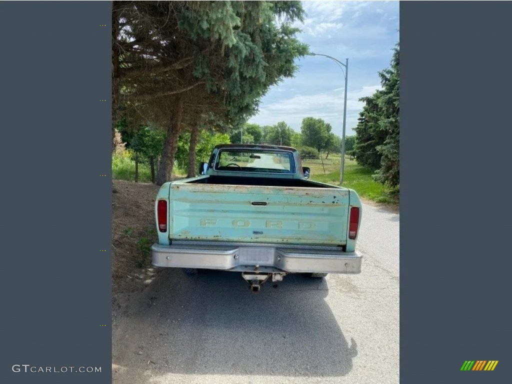 Light Jade 1977 Ford F150 Custom Regular Cab Exterior Photo #146734589