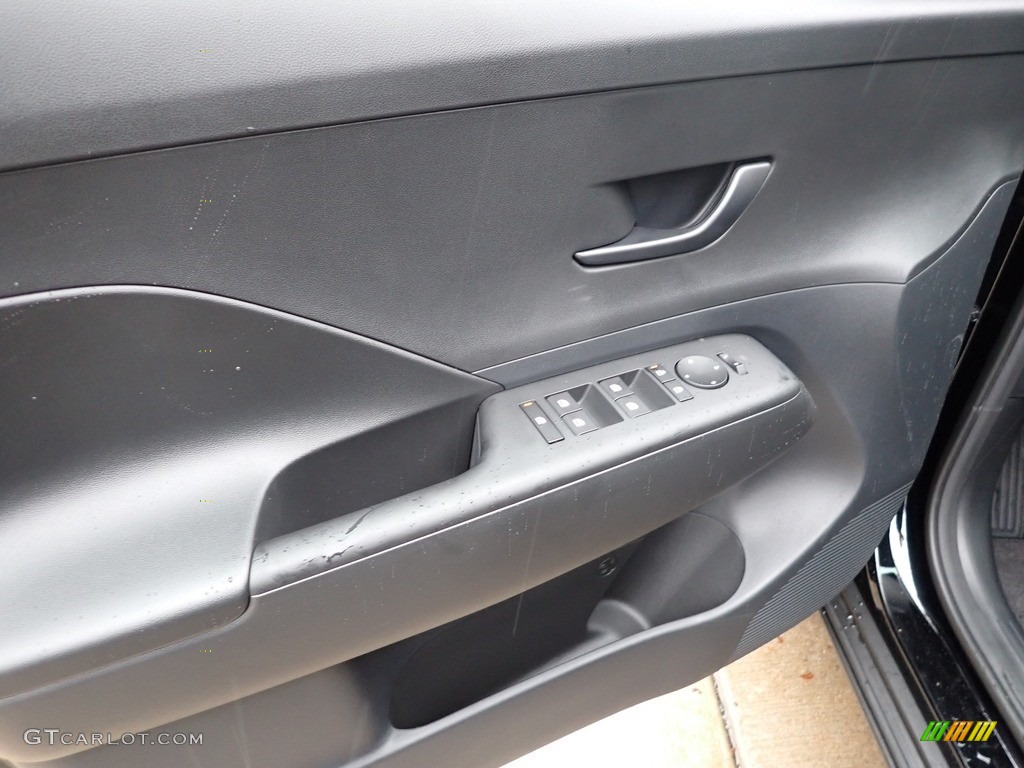 2024 Hyundai Kona SEL AWD Black Door Panel Photo #146734637