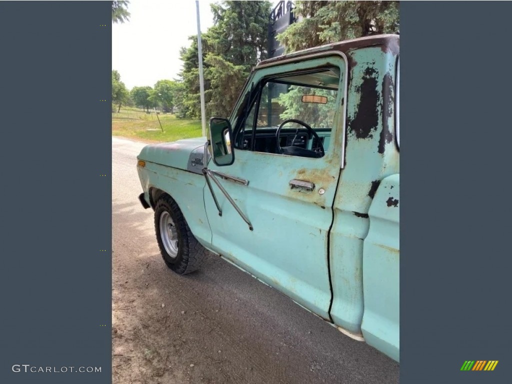 Light Jade 1977 Ford F150 Custom Regular Cab Exterior Photo #146734673