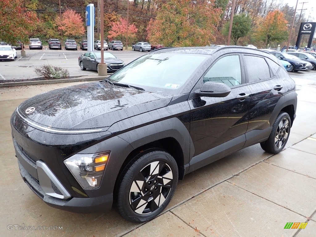 Abyss Black Pearl 2024 Hyundai Kona SEL AWD Exterior Photo #146734799