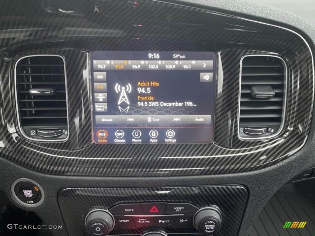 2021 Charger SXT AWD - Go Mango / Black photo #5
