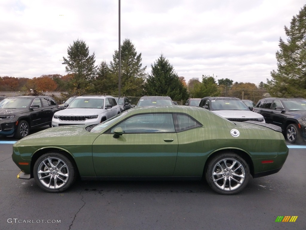 F8 Green 2023 Dodge Challenger GT AWD Exterior Photo #146735218