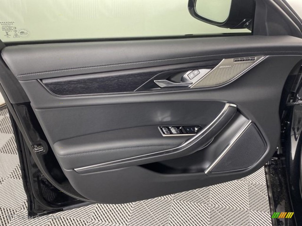 2023 Jaguar XF SE Ebony Door Panel Photo #146735452