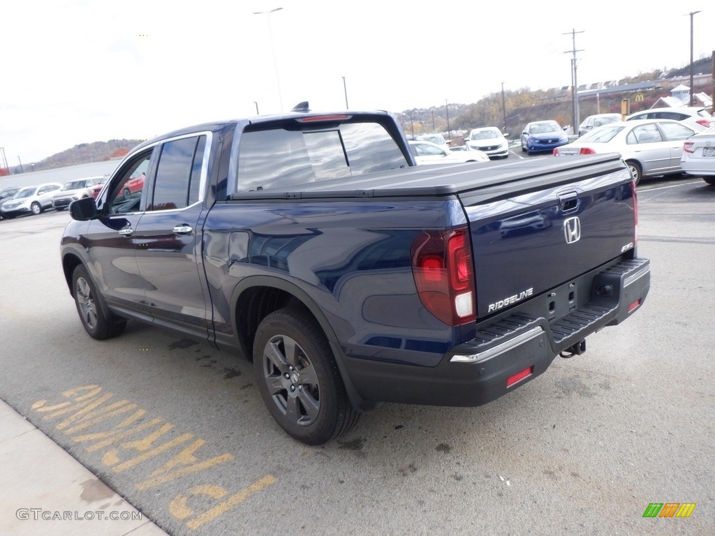 2020 Ridgeline RTL-E AWD - Obsidian Blue Pearl / Gray photo #15