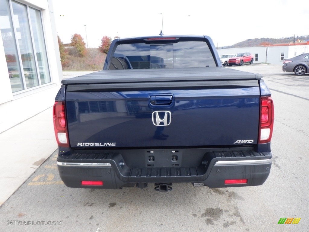 2020 Ridgeline RTL-E AWD - Obsidian Blue Pearl / Gray photo #16
