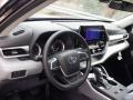 2023 Toyota Highlander Black Interior Dashboard Photo