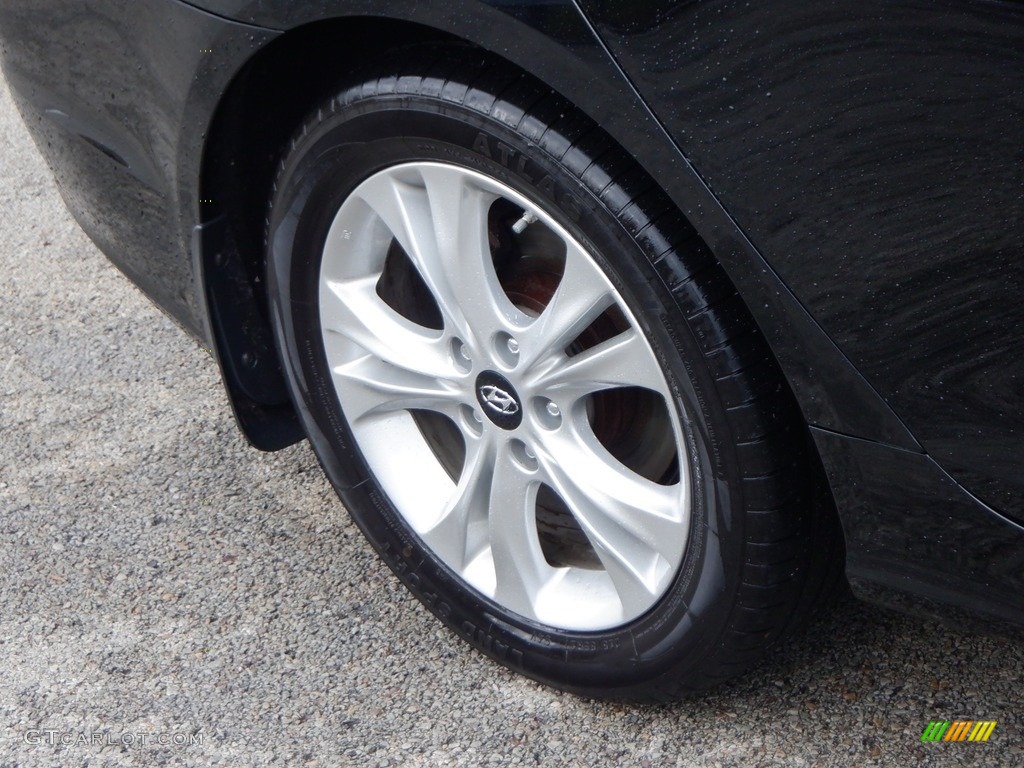 2012 Sonata Limited - Midnight Black / Black photo #3