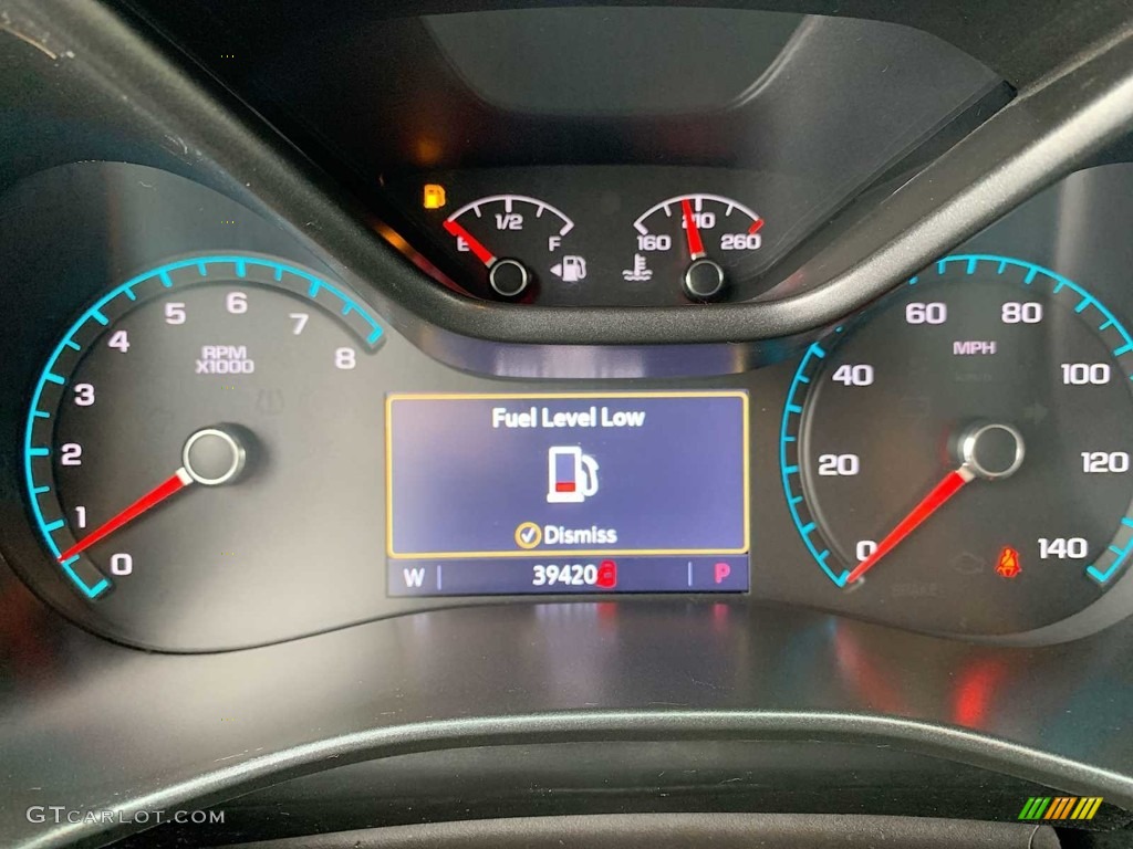 2020 Chevrolet Colorado LT Crew Cab 4x4 Gauges Photos