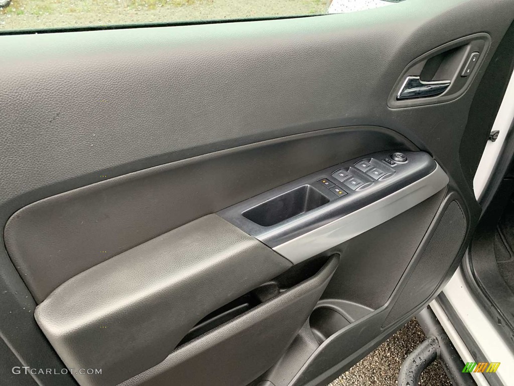 2020 Chevrolet Colorado LT Crew Cab 4x4 Jet Black Door Panel Photo #146736475