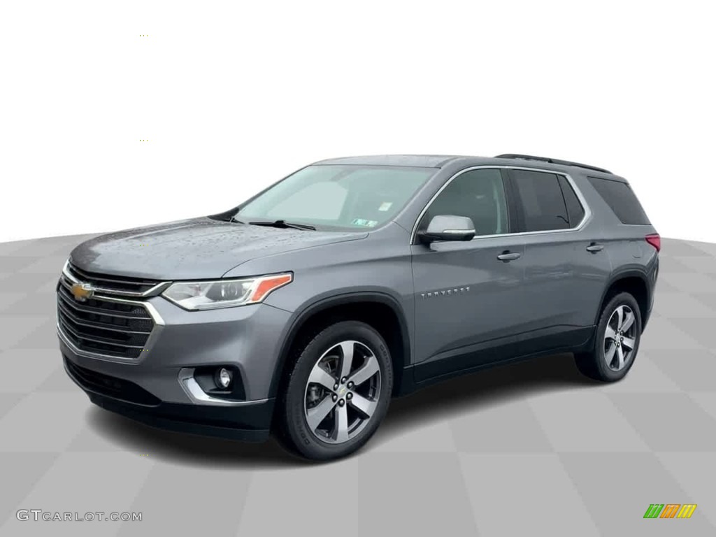 2021 Traverse LT AWD - Satin Steel Metallic / Jet Black photo #4