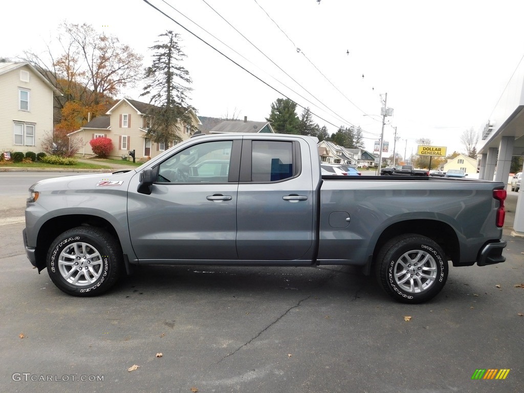 2021 Silverado 1500 RST Double Cab 4x4 - Satin Steel Metallic / Jet Black photo #12