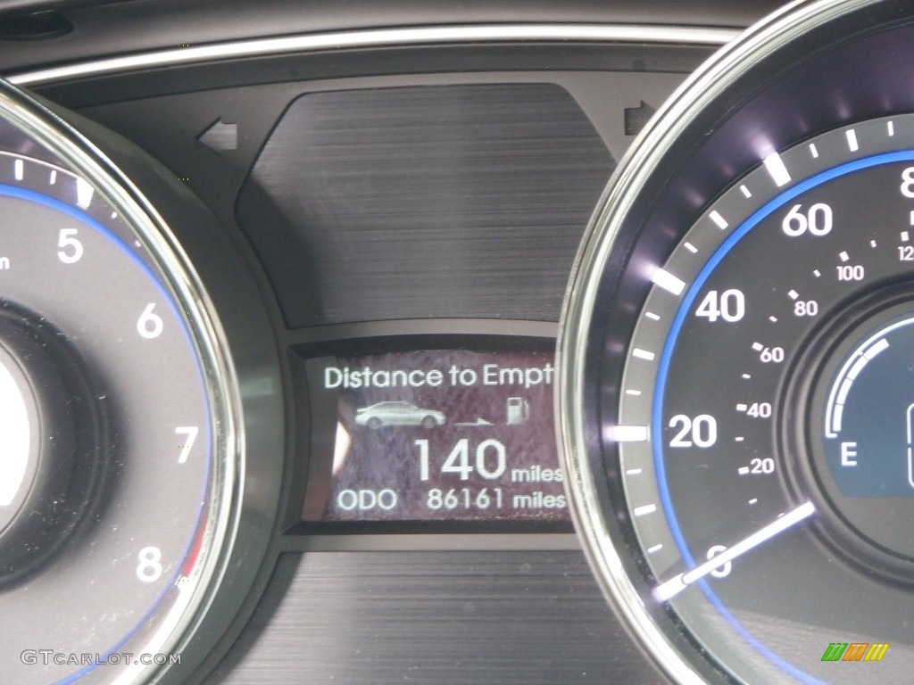 2012 Sonata Limited - Midnight Black / Black photo #28