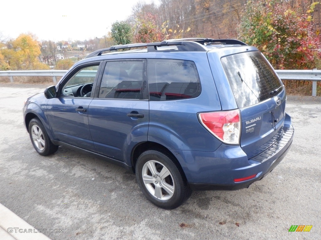 2012 Forester 2.5 X - Marine Blue Metallic / Black photo #8