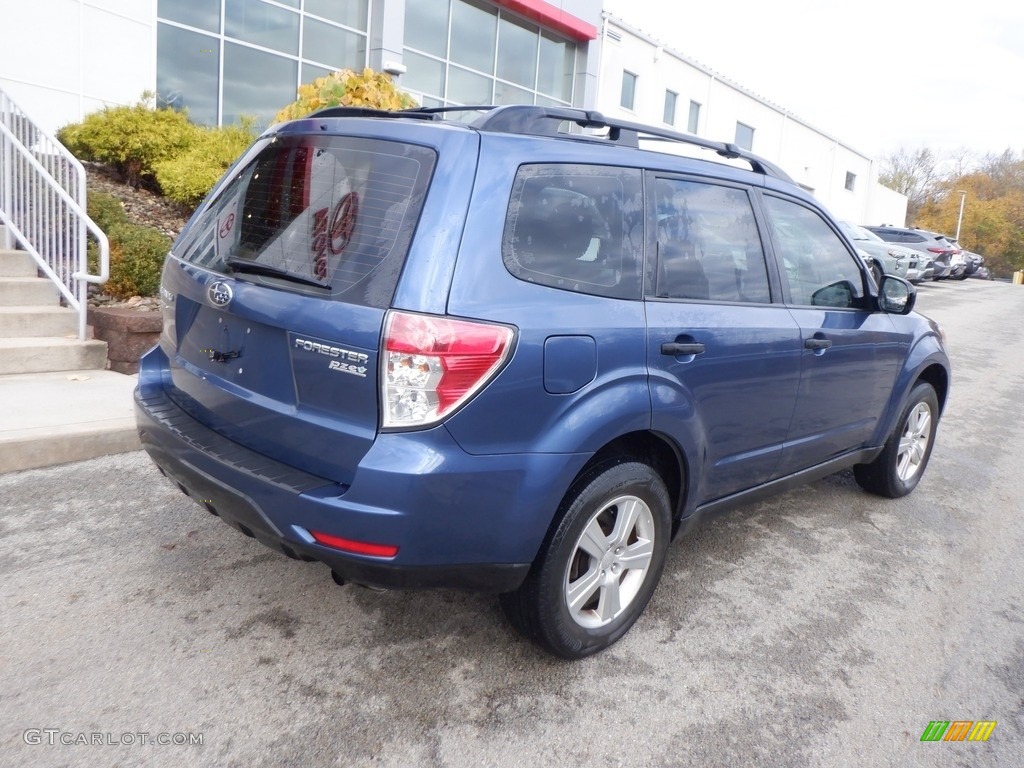 2012 Forester 2.5 X - Marine Blue Metallic / Black photo #9