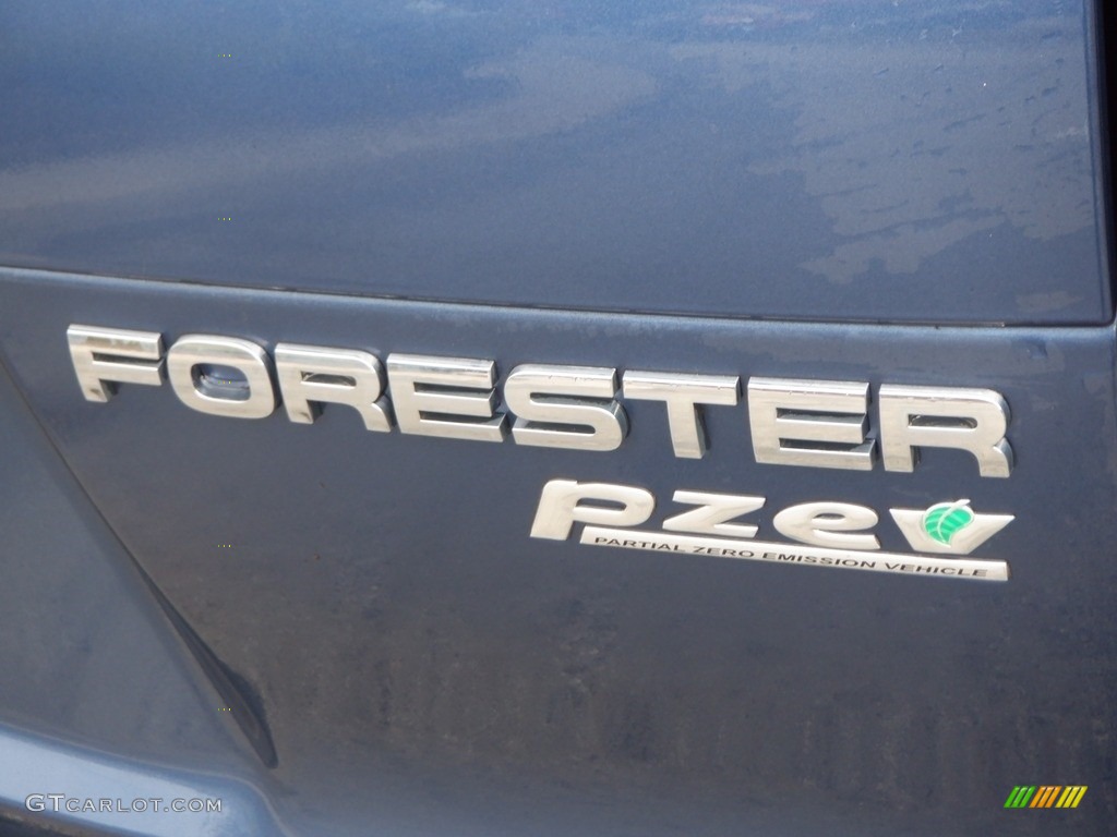 2012 Forester 2.5 X - Marine Blue Metallic / Black photo #10