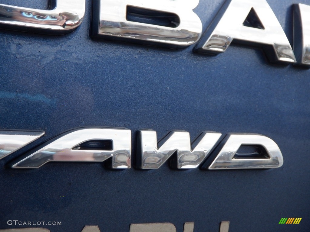 2012 Forester 2.5 X - Marine Blue Metallic / Black photo #11
