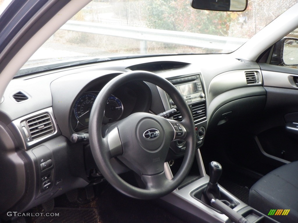 2012 Forester 2.5 X - Marine Blue Metallic / Black photo #12