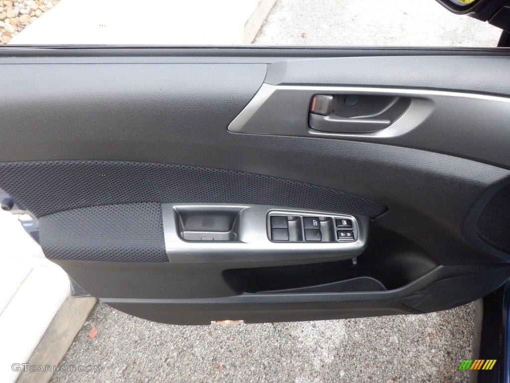 2012 Forester 2.5 X - Marine Blue Metallic / Black photo #13