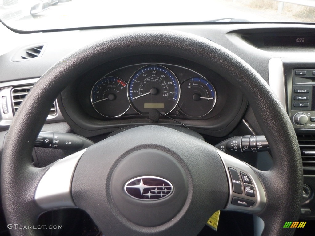 2012 Forester 2.5 X - Marine Blue Metallic / Black photo #18