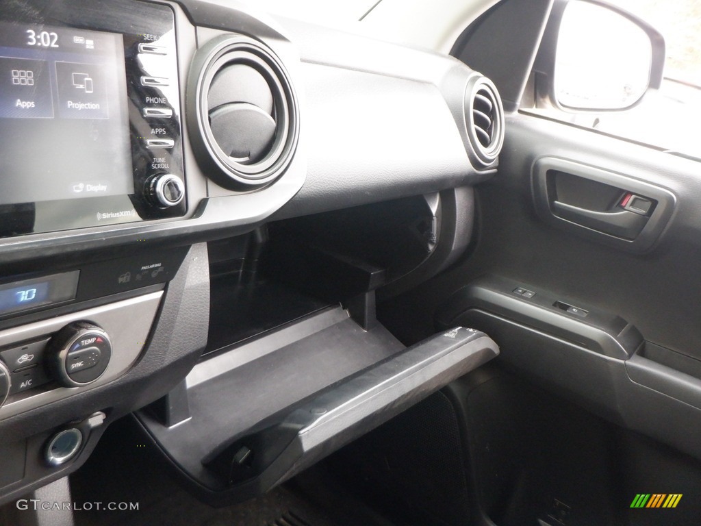 2021 Tacoma SR Double Cab 4x4 - Magnetic Gray Metallic / Cement photo #26