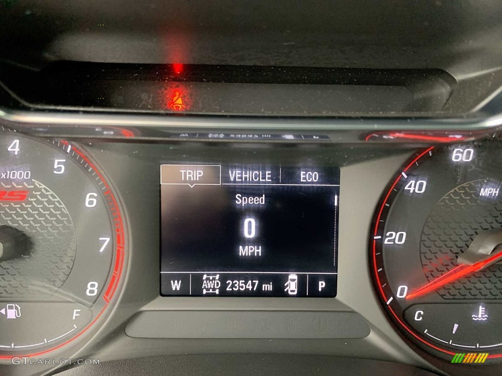 2021 Chevrolet Trailblazer RS AWD Gauges Photos