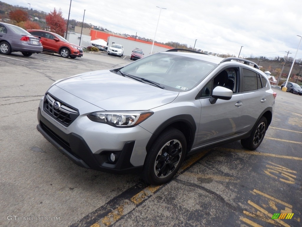 Ice Silver Metallic 2021 Subaru Crosstrek Premium Exterior Photo #146737705