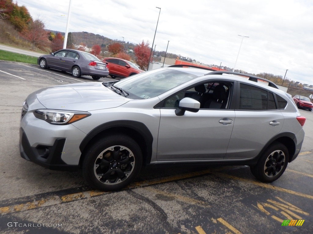 2021 Crosstrek Premium - Ice Silver Metallic / Black photo #5