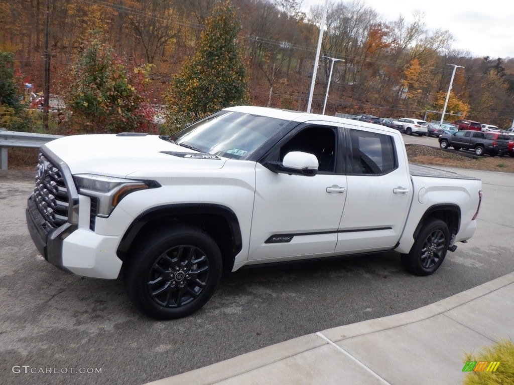 Wind Chill Pearl 2022 Toyota Tundra Platinum Crew Cab 4x4 Exterior Photo #146737828