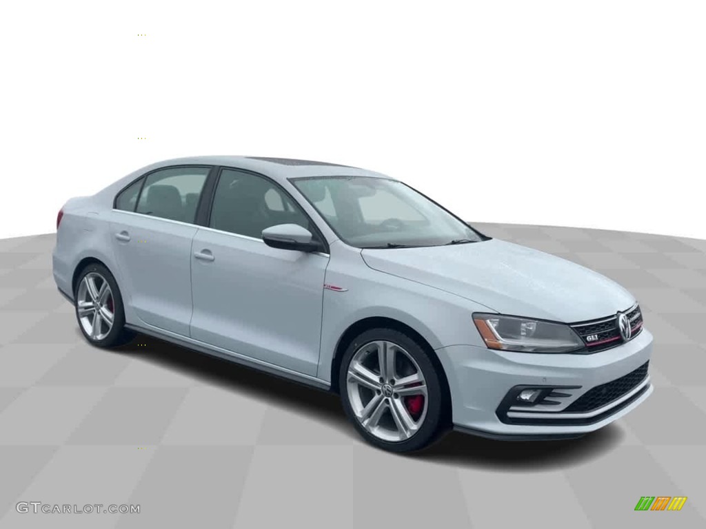 2017 Jetta GLI 2.0T - White Silver / Titan Black photo #2