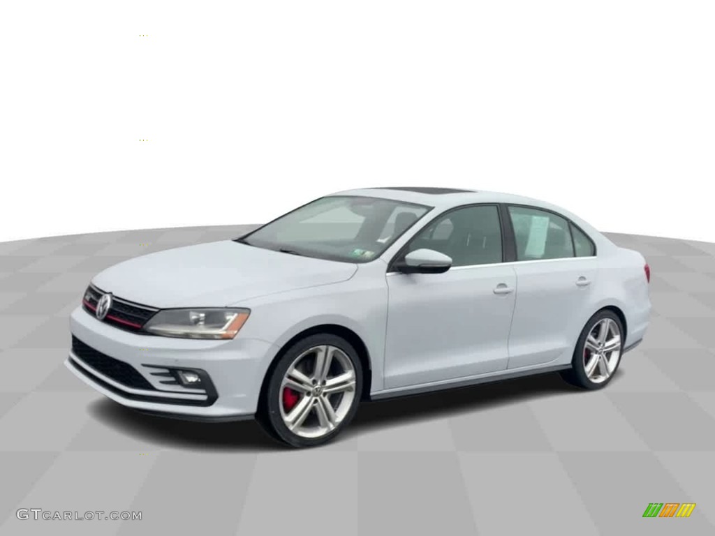 2017 Jetta GLI 2.0T - White Silver / Titan Black photo #4