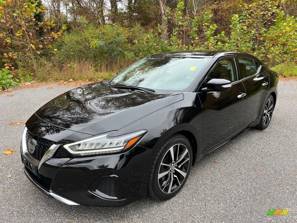 Super Black 2022 Nissan Maxima SV Exterior Photo #146738248