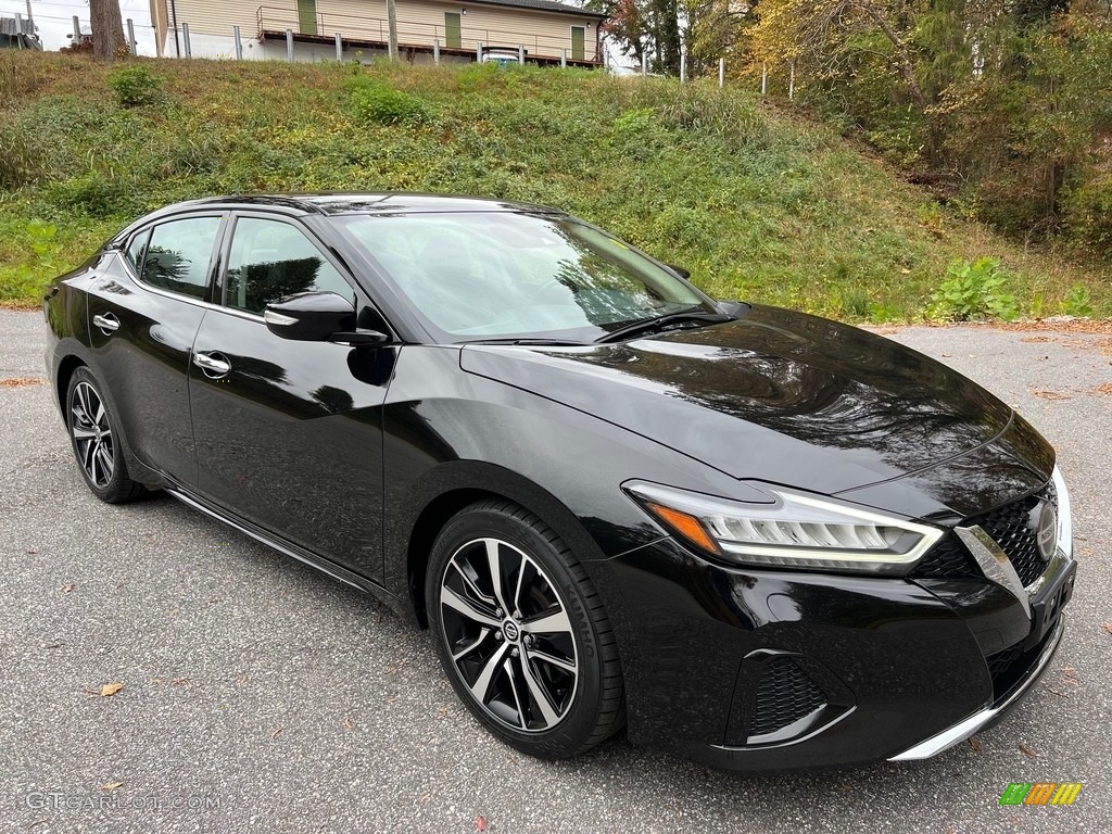 Super Black 2022 Nissan Maxima SV Exterior Photo #146738308