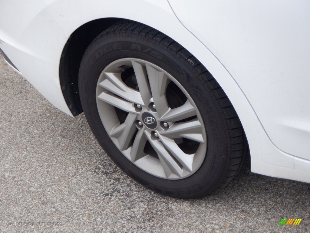 2020 Elantra Value Edition - Quartz White Pearl / Black photo #2