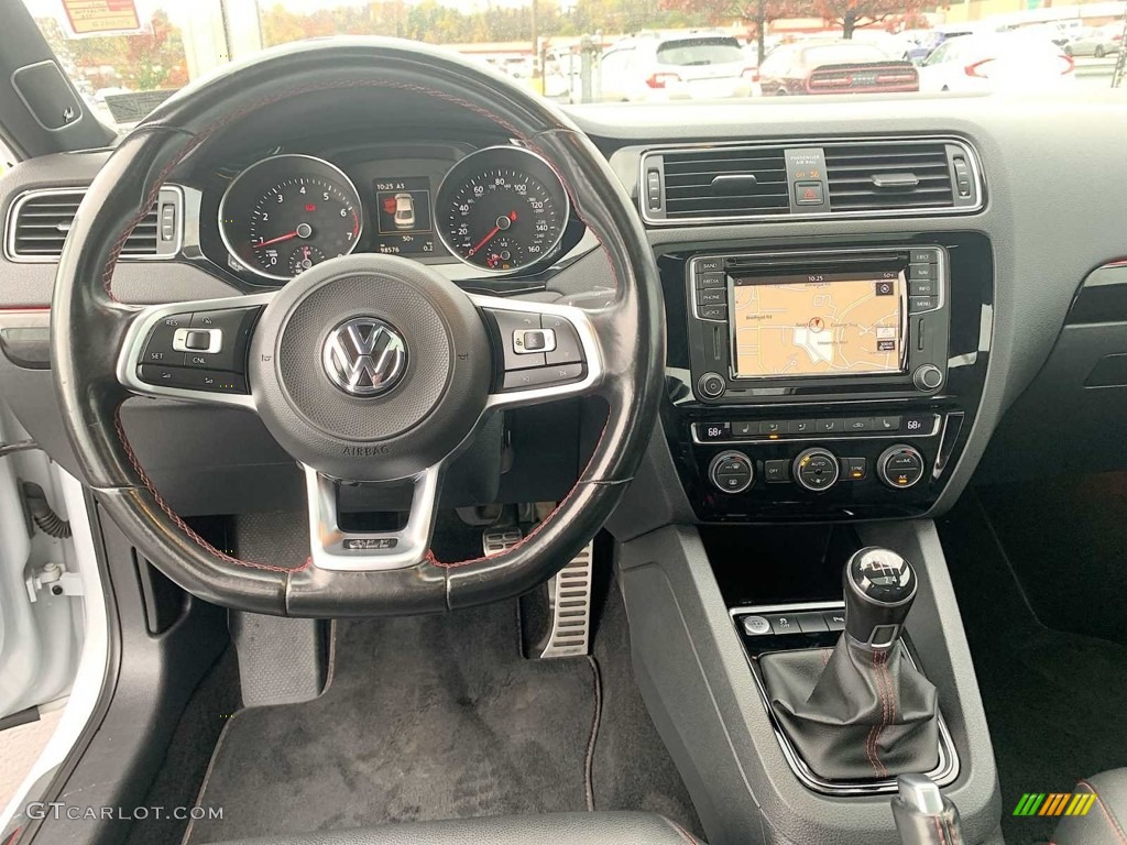 2017 Volkswagen Jetta GLI 2.0T Titan Black Dashboard Photo #146738536