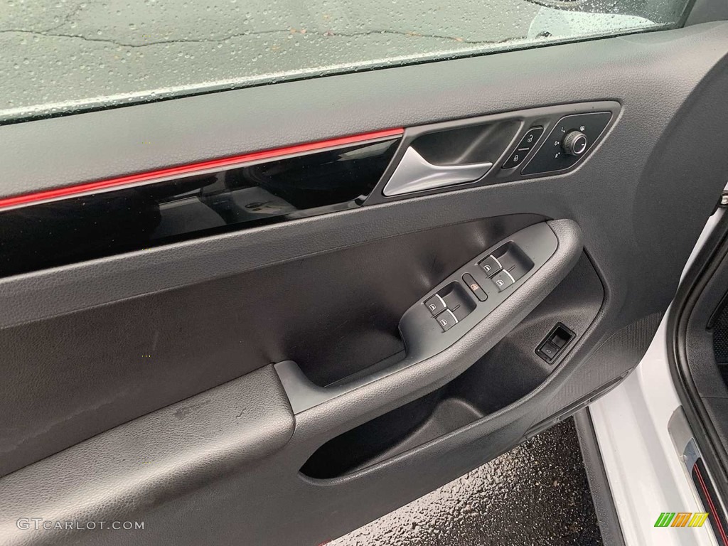 2017 Volkswagen Jetta GLI 2.0T Titan Black Door Panel Photo #146738560