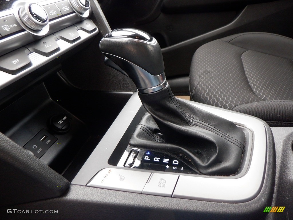 2020 Elantra Value Edition - Quartz White Pearl / Black photo #13