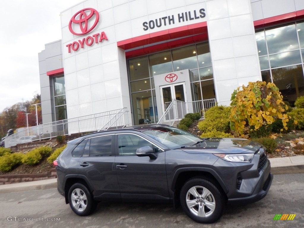 2021 RAV4 XLE AWD - Magnetic Gray Metallic / Black photo #2