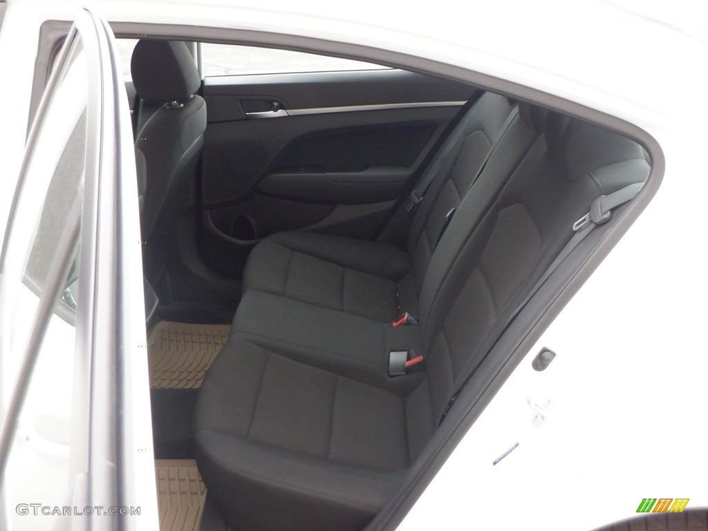 2020 Elantra Value Edition - Quartz White Pearl / Black photo #24