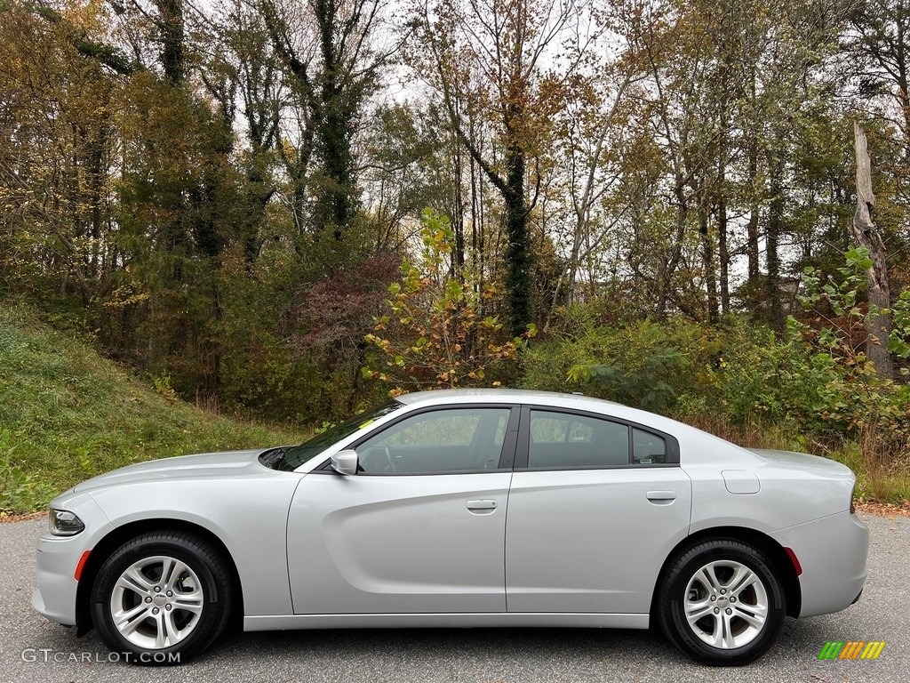 2022 Charger SXT - Triple Nickel / Black photo #1