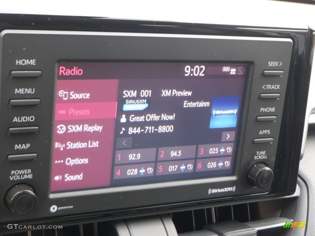 2021 RAV4 XLE AWD - Magnetic Gray Metallic / Black photo #22