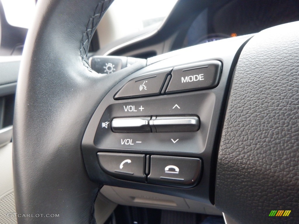 2020 Elantra Value Edition - Quartz White Pearl / Beige photo #21