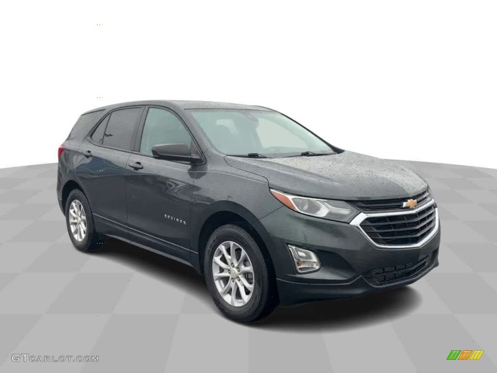 2020 Equinox LS AWD - Nightfall Gray Metallic / Ash Gray photo #2