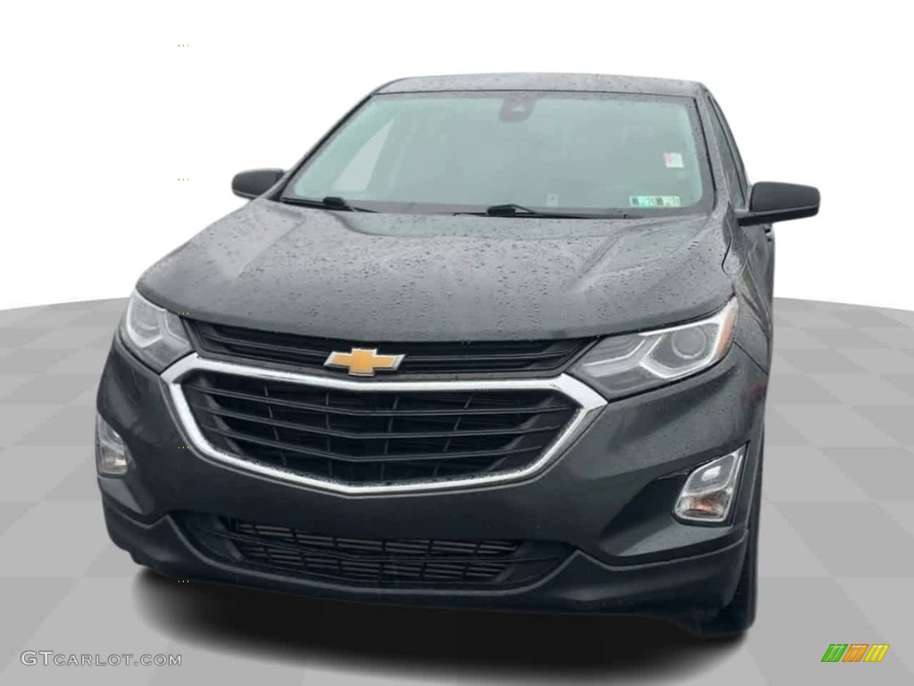 2020 Equinox LS AWD - Nightfall Gray Metallic / Ash Gray photo #3