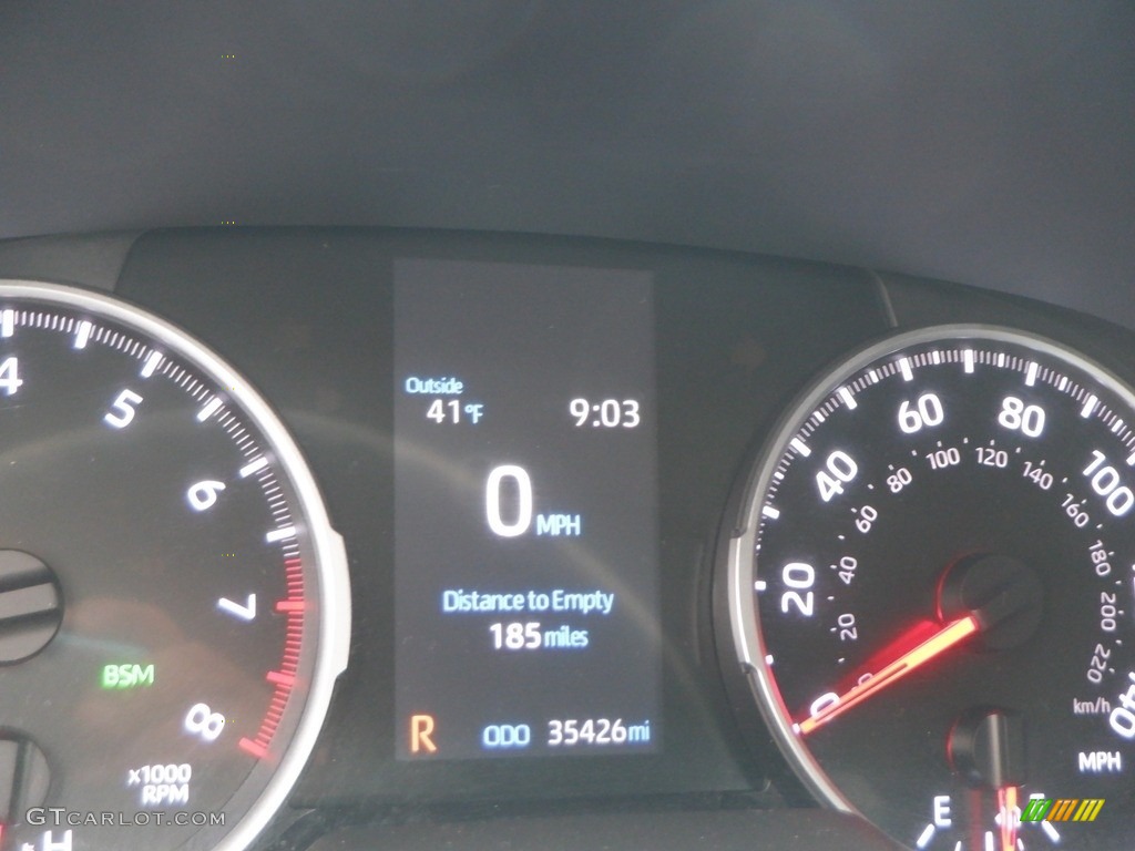 2021 RAV4 XLE AWD - Magnetic Gray Metallic / Black photo #38