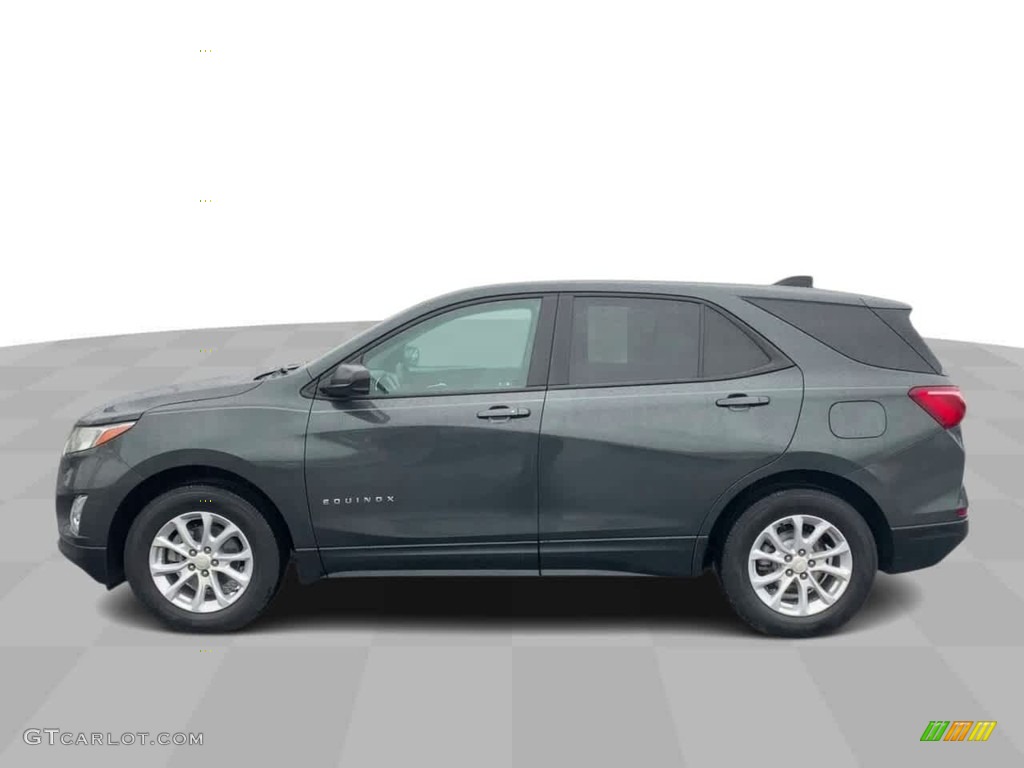 2020 Equinox LS AWD - Nightfall Gray Metallic / Ash Gray photo #5