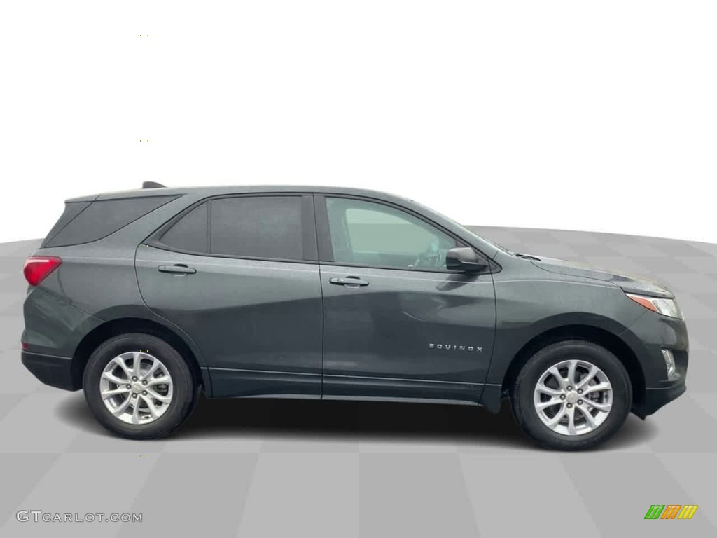 2020 Equinox LS AWD - Nightfall Gray Metallic / Ash Gray photo #9